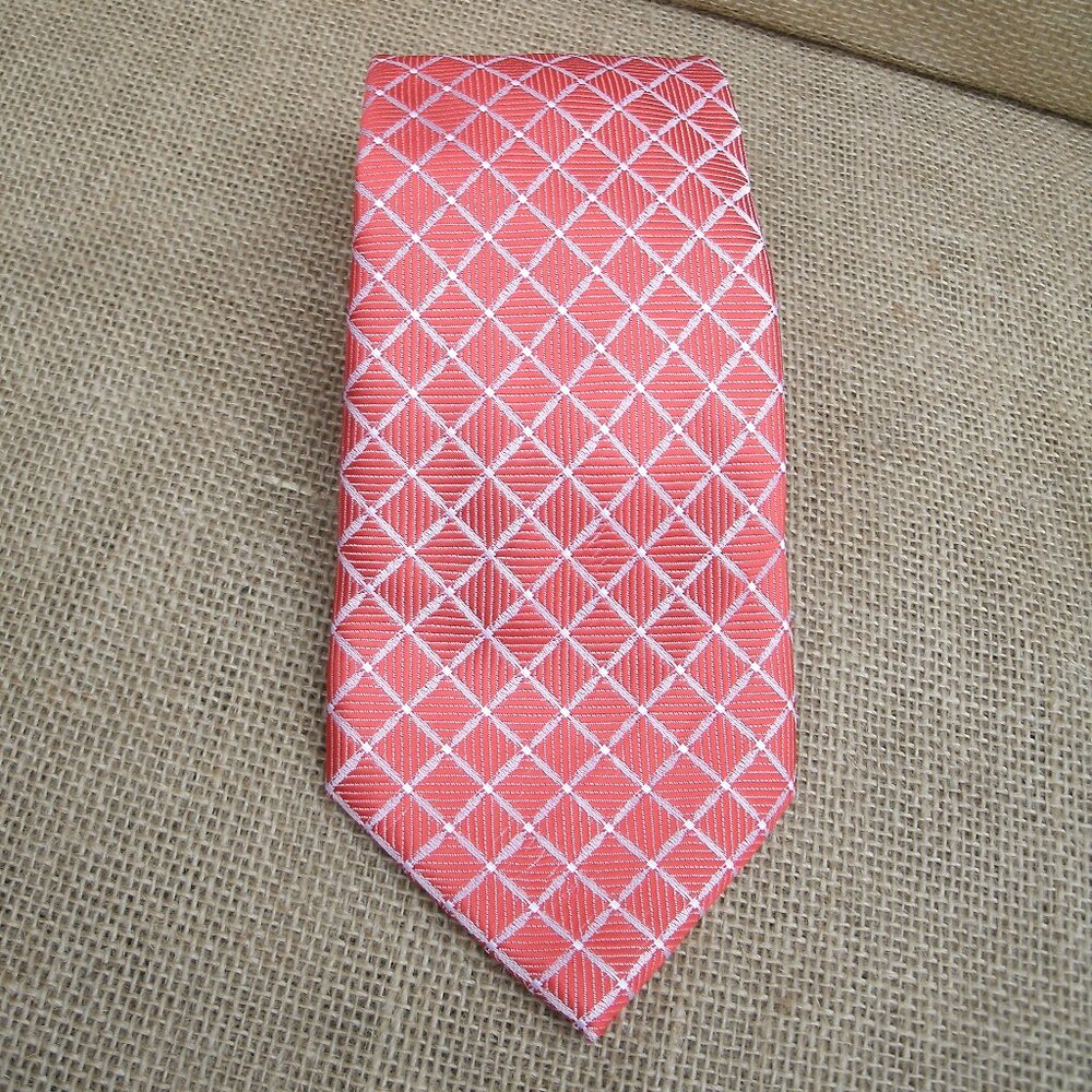 Vintage A. Vincenzo Diamond Pattern Tie